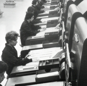 mestiere donna - impiegate 1960